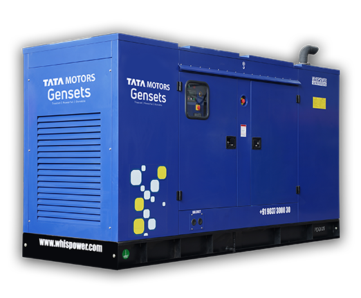 Silent diesel generator